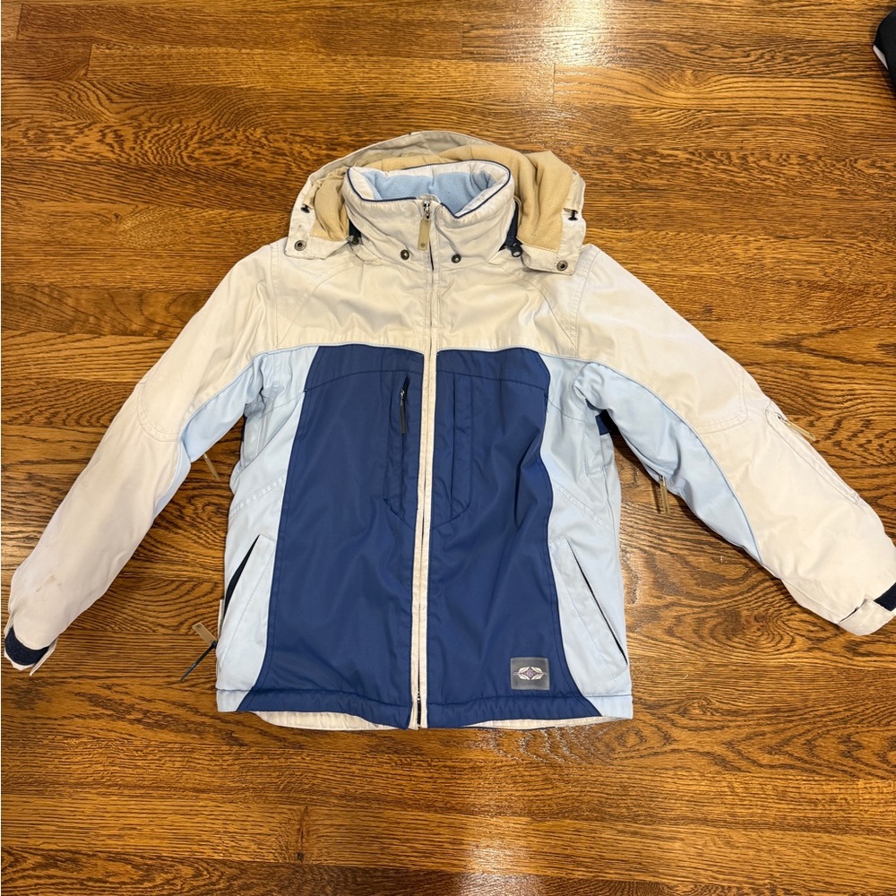 Girls Jr. Velocity winter ski jacket. Size 10–12